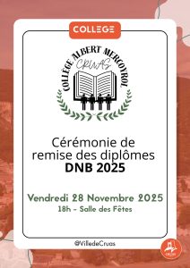 Cérémonie de Remise des diplôme du Brevet 2025