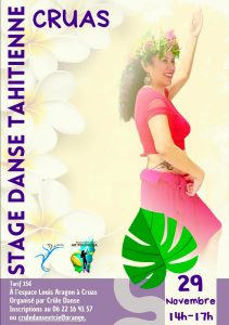 Stage de danse tahitienne organisé par Crûle Danse et Compagnie
