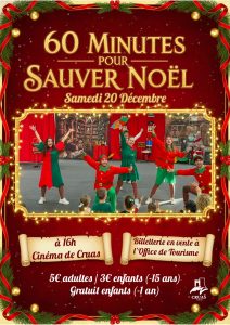 Spectacle "60 Minutes pour Sauver Noël"