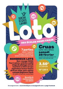 Loto écoles laïques Cruas