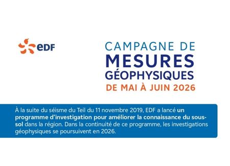 campagne de mesures géophysiques EDF à Cruas