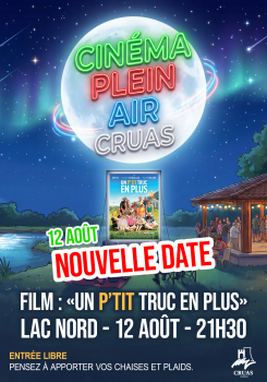 CINÉ PLEIN AIR 2026 12 août