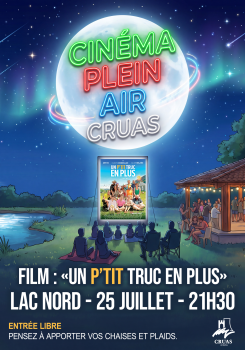 CINÉ PLEIN AIR Cruas 2026