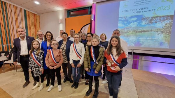 Conseil Municipal Enfants - Cérémonie Vœux Maire Cruas (2023)